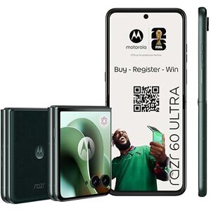 Motorola razr 60 ultra, Pantone Scarab, Moto AI Flip Smartphone, Dual Display, 50MP Triple Camera with Co2 Offset Motorola razr 60 ultra, Pantone Scarab, Moto AI Flip Smartphone, Dual Display, 50MP Triple Camera with Co2 Offset