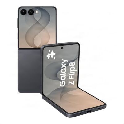 SAMSUNG Galaxy Z Flip8 AI Smartphone, 256 GB Storage, Graphite Android Smartphone, Hands-free selfie camera, 12 GB memory, 4300 mAh battery, FlexWindow, 3 Year Warranty (UK Version) SAMSUNG Galaxy Z Flip8 AI Smartphone, 256 GB Storage, Graphite Android Smartphone, Hands-free selfie camera, 12 GB memory, 4300 mAh battery, FlexWindow, 3 Year Warranty (UK Version)