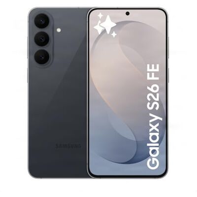 SAMSUNG Galaxy S26 FE, Graphite, 512 GB Galaxy AI, AI photo editor, 50MP, Photo Assist, My FanCam, Super Steady Video, 4900 mAh, 8 GB, 3 Year Warranty (UK Version) SAMSUNG Galaxy S26 FE, Graphite, 512 GB Galaxy AI, AI photo editor, 50MP, Photo Assist, My FanCam, Super Steady Video, 4900 mAh, 8 GB, 3 Year Warranty (UK Version)
