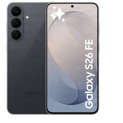 SAMSUNG Galaxy S26 FE, Graphite, 256 GB Galaxy AI, AI photo editor, 50MP, Photo Assist, My FanCam, Super Steady Video, 4900 mAh, 8 GB, 3 Year Warranty (UK Version) SAMSUNG Galaxy S26 FE, Graphite, 256 GB Galaxy AI, AI photo editor, 50MP, Photo Assist, My FanCam, Super Steady Video, 4900 mAh, 8 GB, 3 Year Warranty (UK Version)