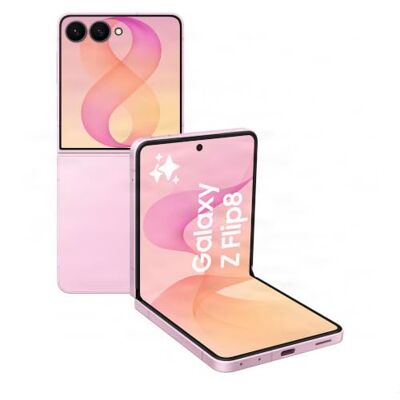 SAMSUNG Galaxy Z Flip8 AI Smartphone, 256 GB Storage, Pink Android Smartphone, Hands-free selfie camera, 12 GB memory, 4300 mAh battery, FlexWindow, 3 Year Warranty (UK Version) SAMSUNG Galaxy Z Flip8 AI Smartphone, 256 GB Storage, Pink Android Smartphone, Hands-free selfie camera, 12 GB memory, 4300 mAh battery, FlexWindow, 3 Year Warranty (UK Version)