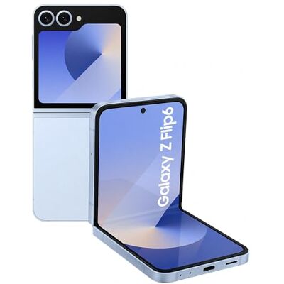 SAMSUNG Galaxy Z Flip6 AI Smartphone, Unlocked Android Smartphone, 512GB Storage, 50MP Camera, Blue, 3 Year Manufacturer Extended Warranty (UK Version) SAMSUNG Galaxy Z Flip6 AI Smartphone, Unlocked Android Smartphone, 512GB Storage, 50MP Camera, Blue, 3 Year Manufacturer Extended Warranty (UK Version)