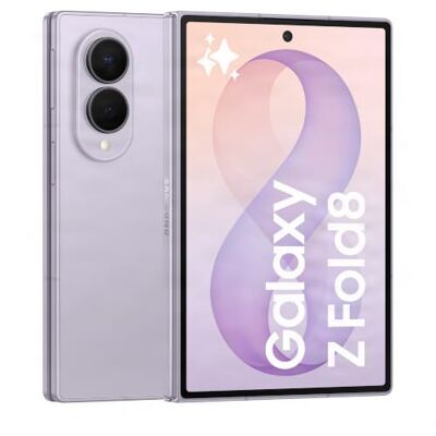 SAMSUNG Galaxy Z Fold8 Smartphone, 512GB Storage, 12GB Memory, Lavender AI Smartphone, Content-Native Ratio, Customised Processor, Dual 50MP Camera, 4800mAh Battery, 3 Year Warranty (UK Version) SAMSUNG Galaxy Z Fold8 Smartphone, 512GB Storage, 12GB Memory, Lavender AI Smartphone, Content-Native Ratio, Customised Processor, Dual 50MP Camera, 4800mAh Battery, 3 Year Warranty (UK Version)