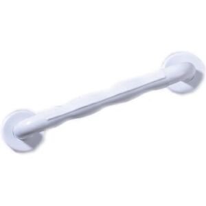 NRS Healthcare Natural Grip Grab Rail 30 cm (12 inch) Length White NRS Healthcare Natural Grip Grab Rail 30 cm (12 inch) Length White