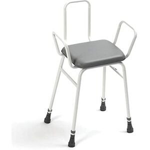 Homecraft Days Height Adjustable Shower Perching Stool with Arms and Back Homecraft Days Height Adjustable Shower Perching Stool with Arms and Back