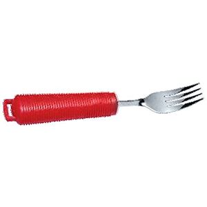 NRS Healthcare Red Handled Cutlery Fork NRS Healthcare Red Handled Cutlery Fork