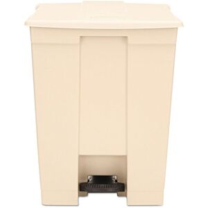 Rubbermaid Commercial Products Rubbermaid Commercial 18gal HDPE Step On Trash Can Beige Rubbermaid Commercial Products Rubbermaid Commercial 18gal HDPE Step On Trash Can Beige