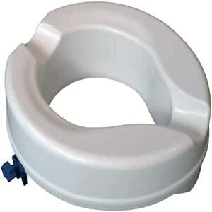 Aidapt - Senator Raised Toilet Seat - 50mm - Toilet Seat Aidapt - Senator Raised Toilet Seat - 50mm - Toilet Seat