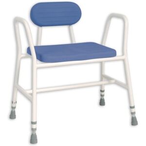NRS Healthcare Polyurethane Extra Wide Shower Stool NRS Healthcare Polyurethane Extra Wide Shower Stool