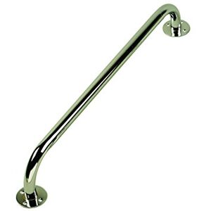 Homecraft Grab Rail, Chrome Plated, 610mm (24"), Safety Aid, Modern Design, Includes Necessary Hardware for Easy Installation Homecraft Grab Rail, Chrome Plated, 610mm (24"), Safety Aid, Modern Design, Includes Necessary Hardware for Easy Installation