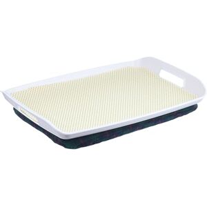 Homecraft Beanbag Stay Tray, Stable Food Tray with Cushion and Non Slip Mat, Bed Tray for Adults, Elderly and Handicapped Users Homecraft Beanbag Stay Tray, Stable Food Tray with Cushion and Non Slip Mat, Bed Tray for Adults, Elderly and Handicapped Users