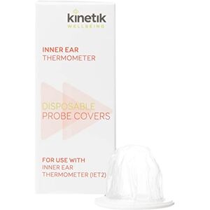 Kinetik Medical Kinetik Wellbeing Disposable Inner Ear Thermometer Probe Covers Pack of 20 Caps – Disposable Ear Thermometer Covers Developed in Association with St John Ambulance Kinetik Medical Kinetik Wellbeing Disposable Inner Ear Thermometer Probe Covers Pack of 20 Caps – Disposable Ear Thermometer Covers Developed in Association with St John Ambulance