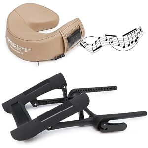 Master Massage Equipment Music Master Crescent Round High Fidelity Sound Face Cushion- Bluetooth Massage Pillow-Music Headrest Cushion Pad Musical Neck Support for Massage Tables, Otter Master Massage Equipment Music Master Crescent Round High Fidelity Sound Face Cushion- Bluetooth Massage Pillow-Music Headrest Cushion Pad Musical Neck Support for Massage Tables, Otter