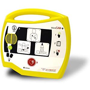 Progetti Medical Rescue Same AED Defibrillator with Battery and Adult electrodes Progetti Medical Rescue Same AED Defibrillator with Battery and Adult electrodes