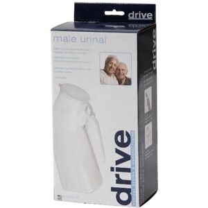 DRIVE DEVILBISS HEALTHCARE Drive Devilbiss Durable Male Urinal with Handle DRIVE DEVILBISS HEALTHCARE Drive Devilbiss Durable Male Urinal with Handle