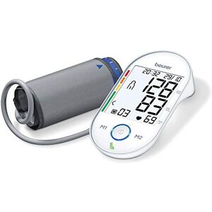 Beurer BM55 Upper Arm Blood Pressure Monitor Medical device XL upper-arm cuff (22-42cm) HealthManager Pro USB-Uploader for on-going health monitoring Arrhythmia detection Beurer BM55 Upper Arm Blood Pressure Monitor Medical device XL upper-arm cuff (22-42cm) HealthManager Pro USB-Uploader for on-going health monitoring Arrhythmia detection