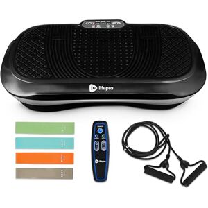 LifePro Vibration Plate Exercise Machine For Lymphatic Drainage Waver 99 Speed Levels & 9 Program Mode Full Body Exercise Machine For Home Use Resistance Bands & Remote Black LifePro Vibration Plate Exercise Machine For Lymphatic Drainage Waver 99 Speed Levels & 9 Program Mode Full Body Exercise Machine For Home Use Resistance Bands & Remote Black