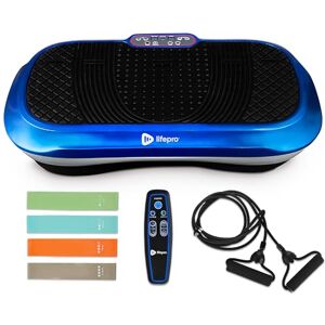 LifePro Vibration Plate Exercise Machine For Lymphatic Drainage Waver 99 Speed Levels & 9 Program Mode Full Body Exercise Machine For Home Use Resistance Bands & Remote Blue LifePro Vibration Plate Exercise Machine For Lymphatic Drainage Waver 99 Speed Levels & 9 Program Mode Full Body Exercise Machine For Home Use Resistance Bands & Remote Blue