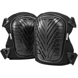 VEVOR Knee Pads for Work, Heavy Duty Construction Knee Pads with Adjustable Straps & Rivets, Thick Gel Foam Cushion for All-Round Knee Protection, Fit Men & Women for Flooring Gardening VEVOR Knee Pads for Work, Heavy Duty Construction Knee Pads with Adjustable Straps & Rivets, Thick Gel Foam Cushion for All-Round Knee Protection, Fit Men & Women for Flooring Gardening
