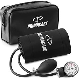 Primacare DS-9192 Classic Series Adult Size Professional Blood Pressure Kit with Aneroid Sphygmomanometer, Latex-Free Inflation System BP KIT with Nylon Cuff and stethoscope, Black Primacare DS-9192 Classic Series Adult Size Professional Blood Pressure Kit with Aneroid Sphygmomanometer, Latex-Free Inflation System BP KIT with Nylon Cuff and stethoscope, Black