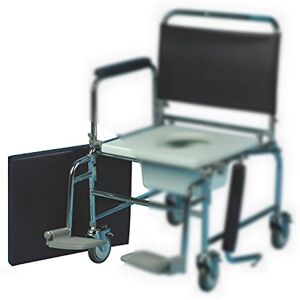 Homecraft Spare Adjustable Height Mobile Commode 18" (45cm) Padded SEAT Homecraft Spare Adjustable Height Mobile Commode 18" (45cm) Padded SEAT