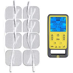 TensCare Sports Tens + 1 Pack of 12 Electrode Pads- TENS + EMS Muscle Stimulator in one unit, 55 programs including Pain Relieve, Muscle Toning and Massage, Dual Channel, for Professional and Home Use TensCare Sports Tens + 1 Pack of 12 Electrode Pads- TENS + EMS Muscle Stimulator in one unit, 55 programs including Pain Relieve, Muscle Toning and Massage, Dual Channel, for Professional and Home Use