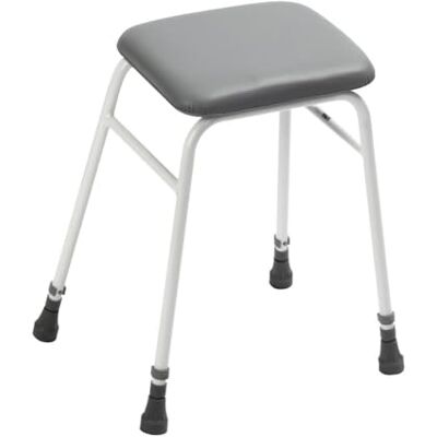 Days Homecraft Height Adjustable Shower Perching Stool, Ergonomic Perching Stool with Adjustable Height for Elderly and Disabled Bathing Assistance Days Homecraft Height Adjustable Shower Perching Stool, Ergonomic Perching Stool with Adjustable Height for Elderly and Disabled Bathing Assistance
