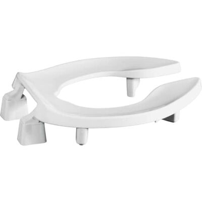Centoco 3L1500STSCC-001 Elongated 3" Lift, Raised Plastic Toilet Seat, Open Front No Cover, ADA Compliant Handicap Medical Assistance Seat, Extra Heavy Duty, White Centoco 3L1500STSCC-001 Elongated 3" Lift, Raised Plastic Toilet Seat, Open Front No Cover, ADA Compliant Handicap Medical Assistance Seat, Extra Heavy Duty, White