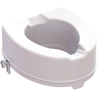 identités , Ibiza Model Toilet Raiser, Comfortable Anatomical Shape, Quick and Tool-Free Fixing, Easy Maintenance and Disinfection, Improves Toilet Safety, Height 15 cm, Without Lid identités , Ibiza Model Toilet Raiser, Comfortable Anatomical Shape, Quick and Tool-Free Fixing, Easy Maintenance and Disinfection, Improves Toilet Safety, Height 15 cm, Without Lid