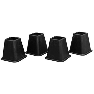 Aidapt Bed, Chair and Furniture Robust Height Raisers (Risers) Increasing Height by 150mm (6") with Extra Wide Base for Stability Aidapt Bed, Chair and Furniture Robust Height Raisers (Risers) Increasing Height by 150mm (6") with Extra Wide Base for Stability