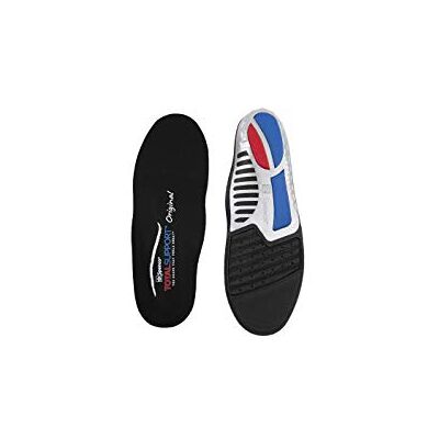 Spenco Total Support Original Insoles- Arch Support and Plantar Fasciitis Relief,3-POD Cushioning System for Shock Absorption,Ideal for Running, Walking and Training,UK 4-5,Multicolor Spenco Total Support Original Insoles- Arch Support and Plantar Fasciitis Relief,3-POD Cushioning System for Shock Absorption,Ideal for Running, Walking and Training,UK 4-5,Multicolor