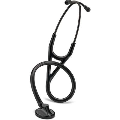 Littmann Master Cardiology Stethoscope, 2161, Black Tube Stainless Steel Black-Finish Chestpiece, Black Stem and Headset. Best acoustic response in mechanical line Littmann Master Cardiology Stethoscope, 2161, Black Tube Stainless Steel Black-Finish Chestpiece, Black Stem and Headset. Best acoustic response in mechanical line