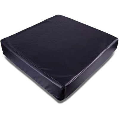 Aidapt Memory Foam Soft touch Vinyl Covered Wheelchair/Seat Cushion Full Support, Elderly, Comfort Seat Aid, Multiple uses, Chair Cushion, Scooter, Everyday use Wipe Clean with Fixing Straps Aidapt Memory Foam Soft touch Vinyl Covered Wheelchair/Seat Cushion Full Support, Elderly, Comfort Seat Aid, Multiple uses, Chair Cushion, Scooter, Everyday use Wipe Clean with Fixing Straps