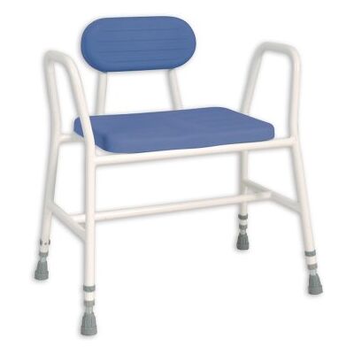 NRS Healthcare Polyurethane Extra Wide Shower Stool NRS Healthcare Polyurethane Extra Wide Shower Stool