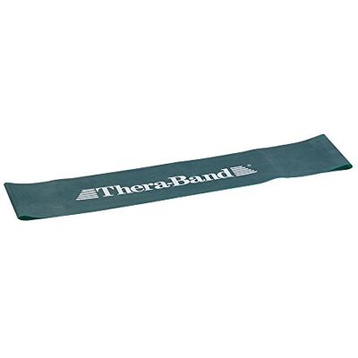 Theraband Professional Latex Resistance Band Loop, 8 Inch, Green, Heavy Theraband Professional Latex Resistance Band Loop, 8 Inch, Green, Heavy