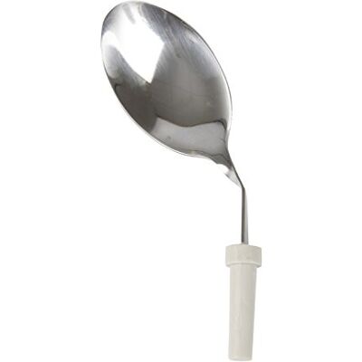 Homecraft Kings Angled Cutlery Utensils, Right Handed Spoon, (Eligible for VAT Relief in the UK) Adaptive Dining Aid for Limited Wrist or Arm Movement, Elderly, Disabled, Arthritis, Make Eating Easier Homecraft Kings Angled Cutlery Utensils, Right Handed Spoon, (Eligible for VAT Relief in the UK) Adaptive Dining Aid for Limited Wrist or Arm Movement, Elderly, Disabled, Arthritis, Make Eating Easier