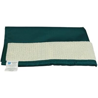 NRS Healthcare Anti-Slip Slide Sheet, Green, 80 x 80 cm, Washable at 30–74°C NRS Healthcare Anti-Slip Slide Sheet, Green, 80 x 80 cm, Washable at 30–74°C