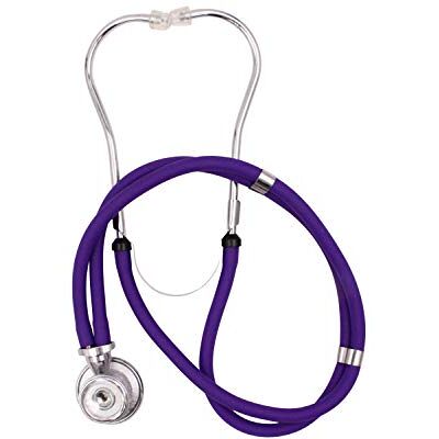 Primacare DS-9295-PU 30" Sprague Rappaport Style Stethoscope for Doctors, Nurses and Medical Students, First Aid Professional Dual Head Cardiology Kit for Men, Women and Pediatric, Purple Primacare DS-9295-PU 30" Sprague Rappaport Style Stethoscope for Doctors, Nurses and Medical Students, First Aid Professional Dual Head Cardiology Kit for Men, Women and Pediatric, Purple