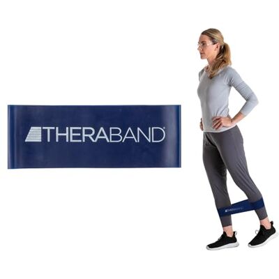 Theraband Professional Latex Resistance Band Loop, 8 Inch, Blue, Extra Heavy Theraband Professional Latex Resistance Band Loop, 8 Inch, Blue, Extra Heavy