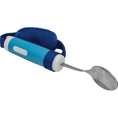 Aidapt Weight Adjustable Bendable Spoon with Strap. Ideal for those with restricted Hand Control, Dexterity Issues, Weakened Strength in The Hands, Wrists or Arms. Easy Pick Up & Grip. Aidapt Weight Adjustable Bendable Spoon with Strap. Ideal for those with restricted Hand Control, Dexterity Issues, Weakened Strength in The Hands, Wrists or Arms. Easy Pick Up & Grip.
