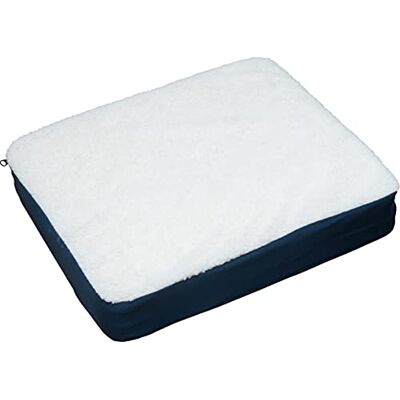 Aidapt Gel Cushion with Removable Fleece Cover. Wheelchair, Scooter, Mobility, Pressure Relieving Seat Cushion, Chair, Sofa, Mobility, Elderly, Support, Comfort, Memory Foam Layer Aidapt Gel Cushion with Removable Fleece Cover. Wheelchair, Scooter, Mobility, Pressure Relieving Seat Cushion, Chair, Sofa, Mobility, Elderly, Support, Comfort, Memory Foam Layer