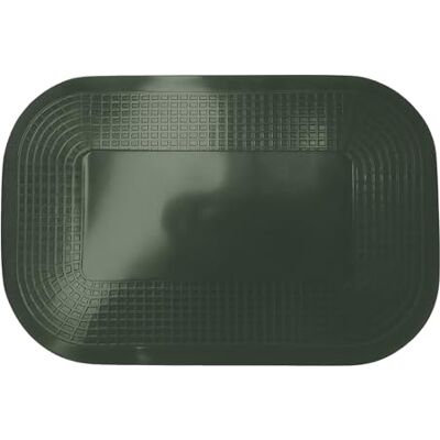 Dycem Non Slip Rectangular Pad 35 x 25 cm, Green, Precut Adhering Pad, Grip Assistance, Non-Toxic, Prevents Objects From Sliding or Rolling, Ideal for Cups, Plates, & Eating Utensils Dycem Non Slip Rectangular Pad 35 x 25 cm, Green, Precut Adhering Pad, Grip Assistance, Non-Toxic, Prevents Objects From Sliding or Rolling, Ideal for Cups, Plates, & Eating Utensils