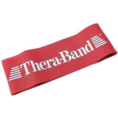 Pattersons THERABAND Loop Resistance Bands Red Medium 20.5cm Pack of 10 Elastic Exercise Loops for Rehabilitation, Pilates & Lower Body Training Pattersons THERABAND Loop Resistance Bands Red Medium 20.5cm Pack of 10 Elastic Exercise Loops for Rehabilitation, Pilates & Lower Body Training