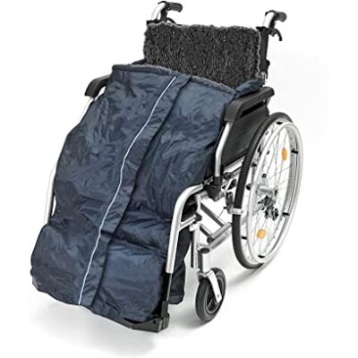 NRS Q96978 Fleece-Lined Cosy, Waterproof and Comfortable Wheelchair Cosy NRS Q96978 Fleece-Lined Cosy, Waterproof and Comfortable Wheelchair Cosy