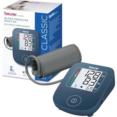 Beurer BM 25 Upper Arm Blood Pressure Monitor, simple one-button operation, accurate measurement, arrhythmia detection, with USB-C port, cuff for 22-42 cm, data transfer to Apple Health and co. Beurer BM 25 Upper Arm Blood Pressure Monitor, simple one-button operation, accurate measurement, arrhythmia detection, with USB-C port, cuff for 22-42 cm, data transfer to Apple Health and co.