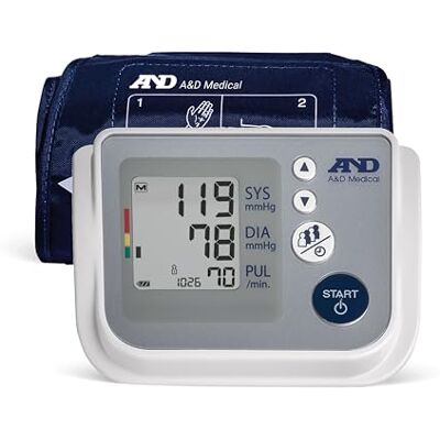 A&D Medical UA-767F Blood Pressure Monitors Tested for Accuracy- 4 User, Easy to Use, Body Movement & Cuff Fit Detection Error, Batteries, Carrying Case A&D Medical UA-767F Blood Pressure Monitors Tested for Accuracy- 4 User, Easy to Use, Body Movement & Cuff Fit Detection Error, Batteries, Carrying Case