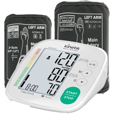 Kinetik Wellbeing - TMB-2287-K - XL Cuff - BP Monitor Kinetik Wellbeing - TMB-2287-K - XL Cuff - BP Monitor