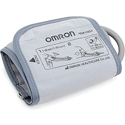 Omron Small Cuff 17–22 cm for Upper Arm BP Monitors Original replacement cuff for compatible upper arm blood pressure monitors Omron Small Cuff 17–22 cm for Upper Arm BP Monitors Original replacement cuff for compatible upper arm blood pressure monitors