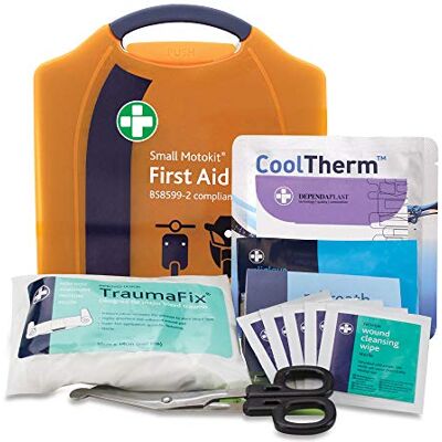 Reliance Medical Small Motokit First Aid Kit in Compact Aura, Ideal for Moped, Motorcycle, Motor tricycle, and Quadricyclek, Essensial for Minor and Severe Incidents, Ideal for Emergency, Traffic Accidents and Trauma Reliance Medical Small Motokit First Aid Kit in Compact Aura, Ideal for Moped, Motorcycle, Motor tricycle, and Quadricyclek, Essensial for Minor and Severe Incidents, Ideal for Emergency, Traffic Accidents and Trauma