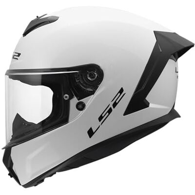 LS2 FF820 RAPID III Full Face Motorcycle Helmet SOLID GLOSS WHITE L (59-60cm) LS2 FF820 RAPID III Full Face Motorcycle Helmet SOLID GLOSS WHITE L (59-60cm)